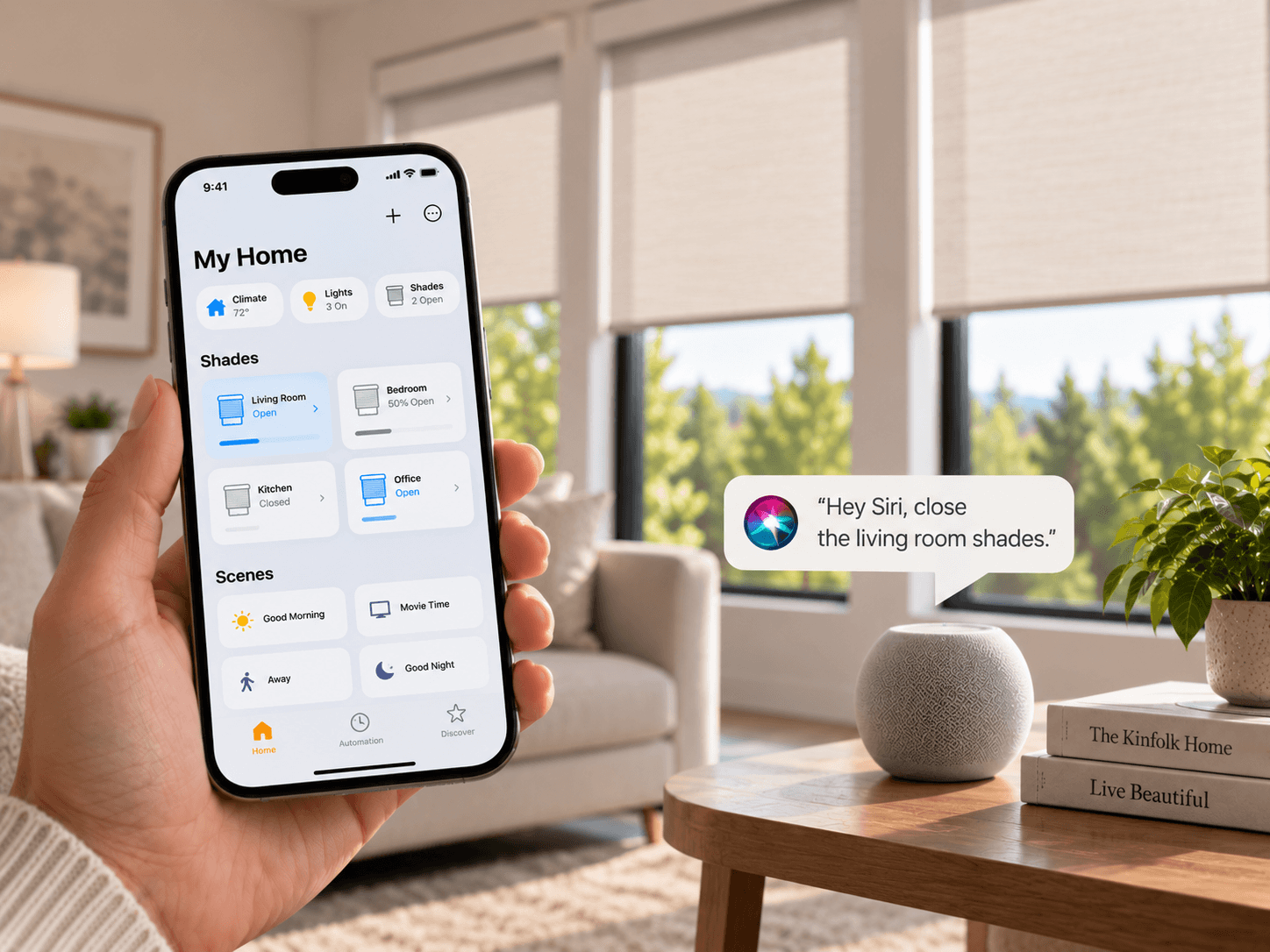 Apple HomeKit smart home integration