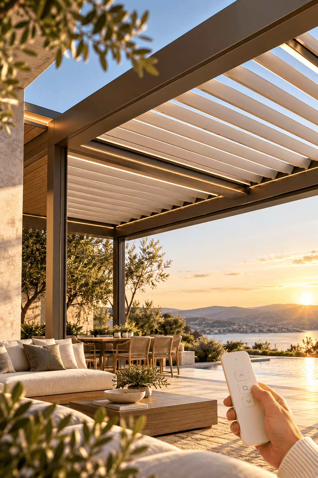 Pergola curtains