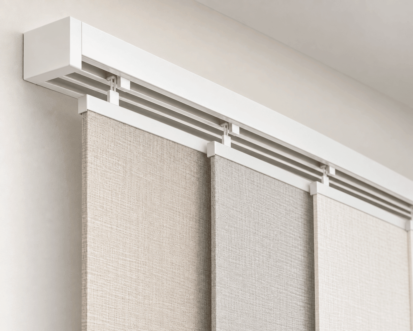 Soft white panel track